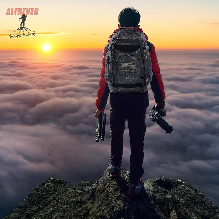 38L Military Tactical Backpack Pack Bag|Army Backpacks|Large Camping Hiking Rucksack Daypack for Outdoor Women Man