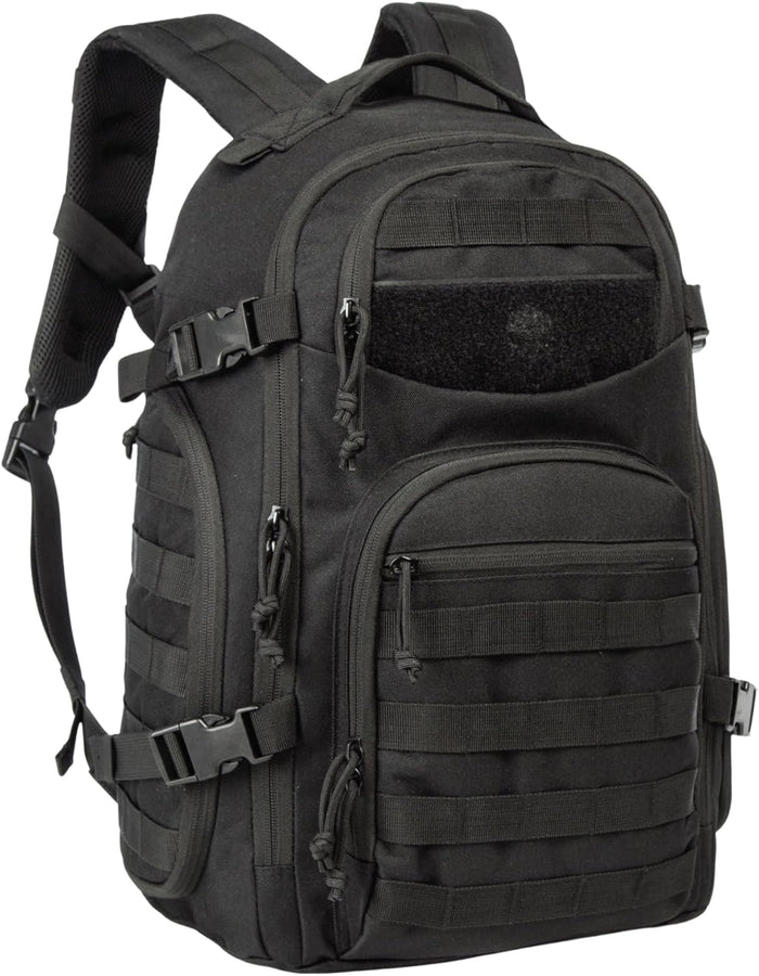 TRAILKICKER Tactical Laptop Backpack Military Backpack for Men Black Tactical Bag Backpack
