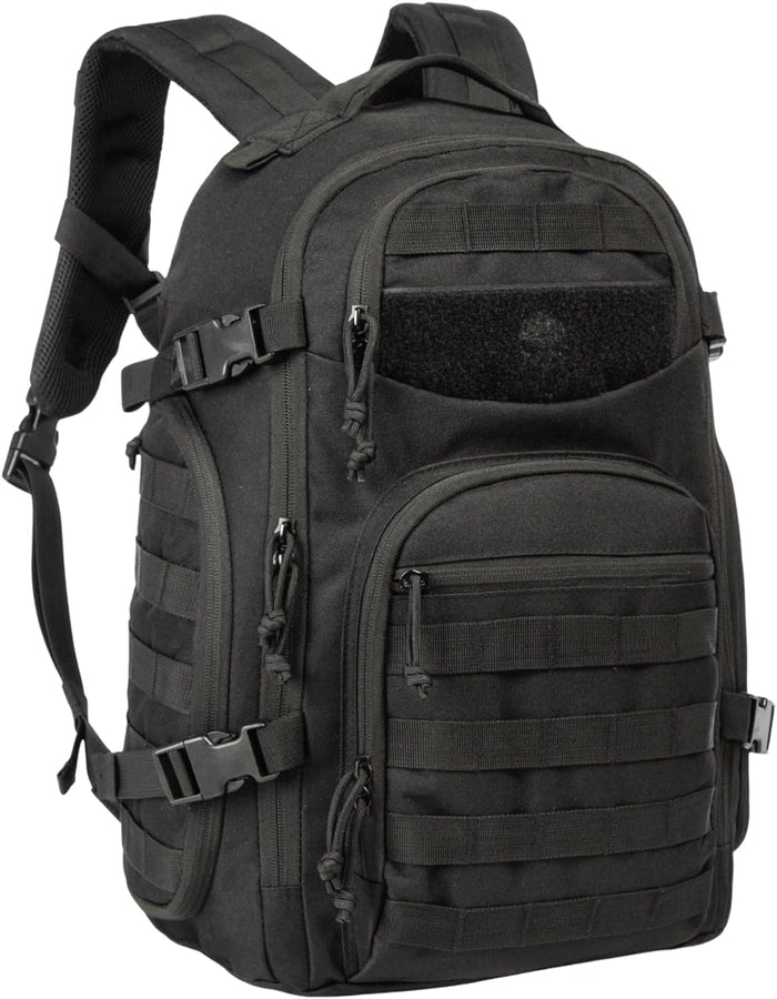 TRAILKICKER Military Tactical Backpack for Men, 35L Tactical Laptop Backpack, Tactical Bag Bug Out Bag, Army 3 Days Assault Pack - Red