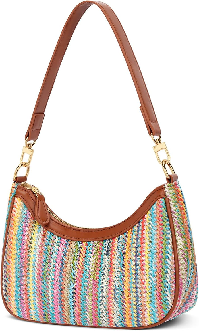 KKXIU Shoulder Bag for Women Cute Hobo Purses and Handbags Retro Clutch Underarm Purse | Cute, Retro, Cute, Retro