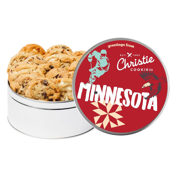 Christie Cookies, U.S. States Gourmet Cookie Tin, 18 Classic Assorted Cookies (Minnesota)