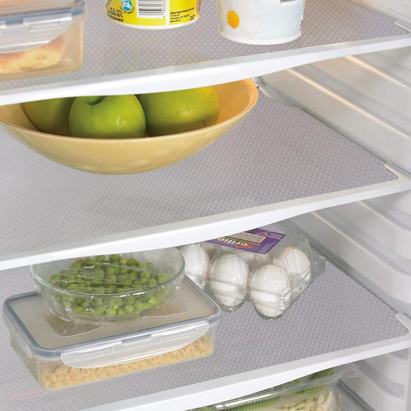 7 PCS Shelf Mats Refrigerator Liners Washable Refrigerator Pads Fridge Mats Drawer Placemats Home Kitchen Gadgets Accessories Organization for Top Freezer(2green+2pink+3blue)