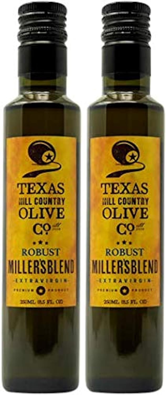 Sola Stella Extra Virgin Olive Oil - Cold Pressed Gourmet EVOO Olive Oil - Uniquely Smooth & Buttery - Perfect for Cooking Baking & Finishing - Award Winning & Made in Texas (16.9 oz)