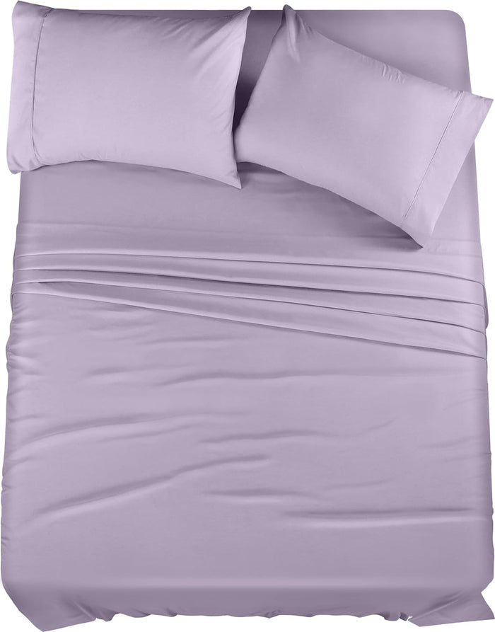 Utopia Bedding Soft Breathable Microfiber Queen Sheet Set