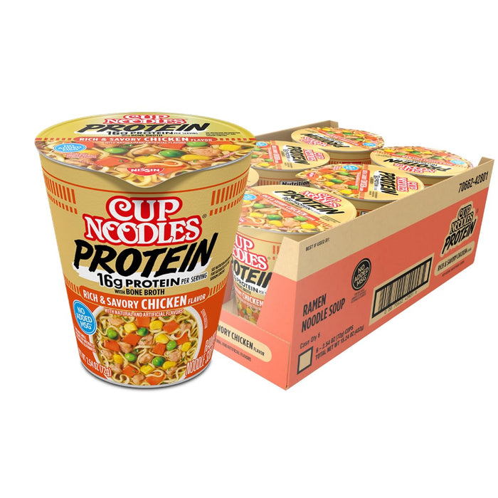 Nissin Chow Mein Noodles, Teriyaki Chicken, 4 Ounce (Pack of 8)
