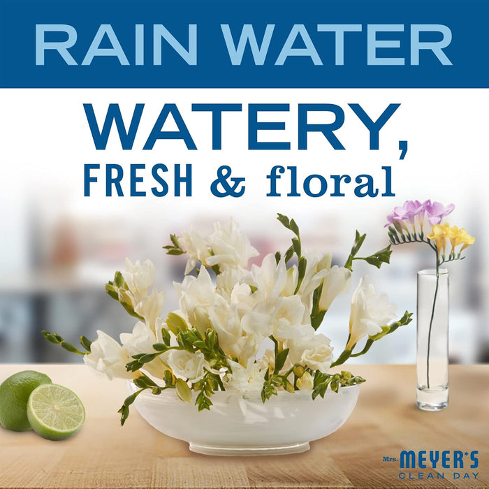 MRS. MEYER'S CLEAN DAY Multi-Surface Everyday Cleaner, Rain Water Scent, 16 Ounce Bottle