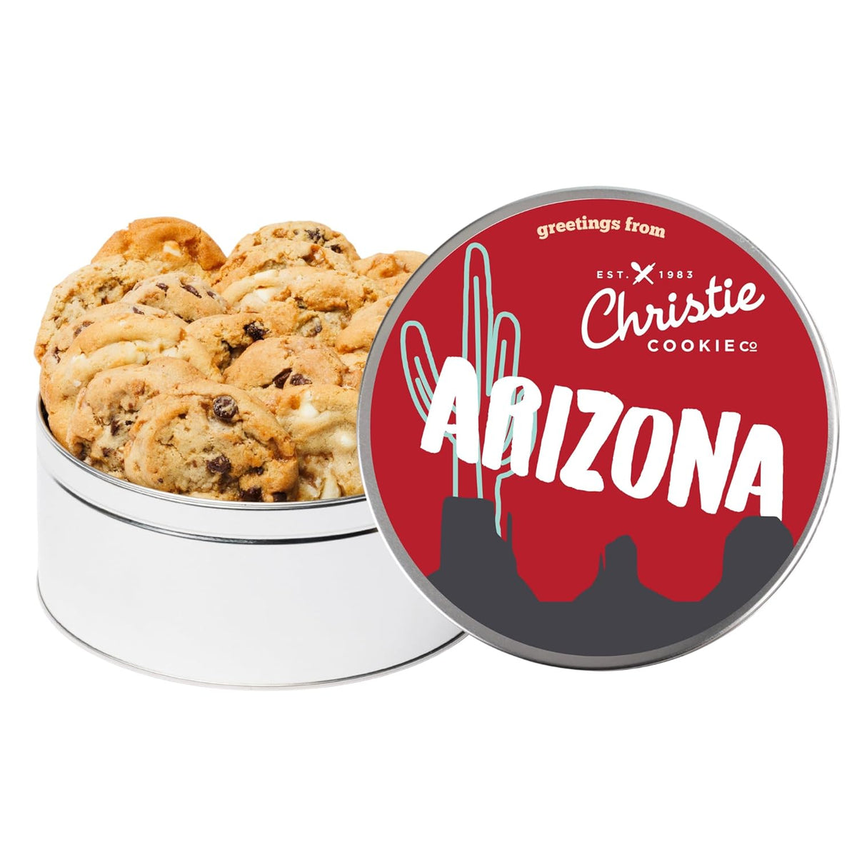 Christie Cookies, U.S. States Gourmet Cookie Tin, 18 Classic Assorted Cookies (Minnesota)