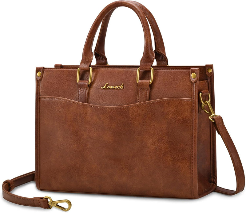 LOVEVOOK Purses and Handbags for Women,Stylish Tote Shoulder Satchel Bag PU Leather Crossbody Top Handle Bags with Zipper