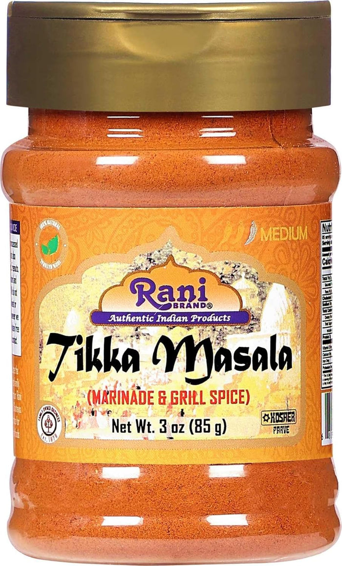 Rani Tikka Masala Cooking Spice Paste 10.5oz (300g) Glass Jar, Pack of 5+1 FREE ~ No Colors | All Natural | NON-GMO | Vegan | Gluten Free | Indian Origin