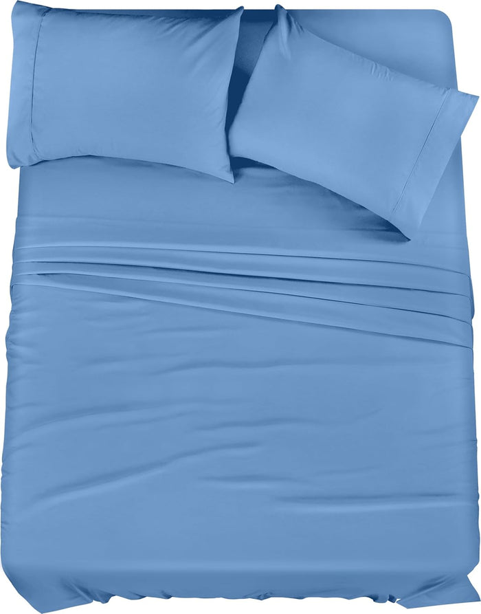 Utopia Bedding Soft Breathable Microfiber Queen Sheet Set