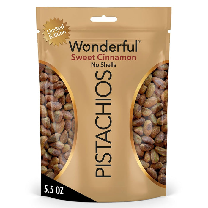 Wonderful Pistachios No Shells, 3 Flavors Mixed Variety Pack of 9 (0.75 Ounce), Roasted & Salted Nuts (4), Chili (3), Honey (2), Protein Snacks, Gluten Free, Healthy Snacks Variety Pack for Adults, Stocking Stuffers