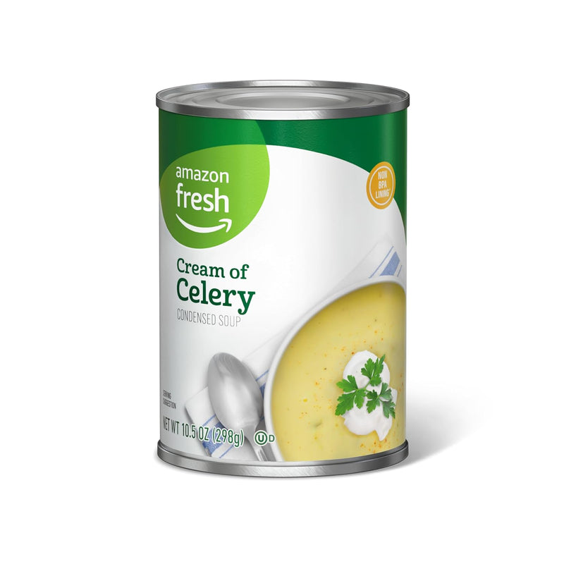 Amazon Fresh, Condensed Cream Of Chicken Soup, 10.5 Oz (Previously Happy Belly, Packaging May Vary)