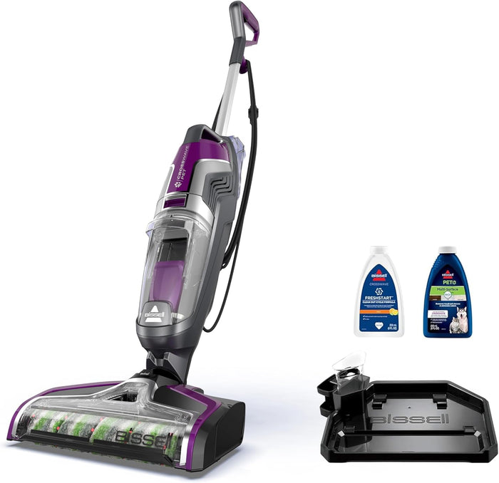 BISSELL CrossWave Edge, Multi-Surface Hard Floor Cleaner Wet Dry Vacuum with Zero-Gap Edge Technology, 4111A