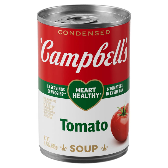Campbell's Condensed Tomato Soup, 10.75 Ounce Can (Pack of 4)