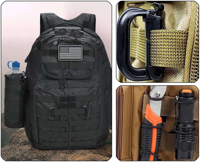 3 Pack Molle Pouches,Utility Tactical Pouches and Tactical Bag Attachments