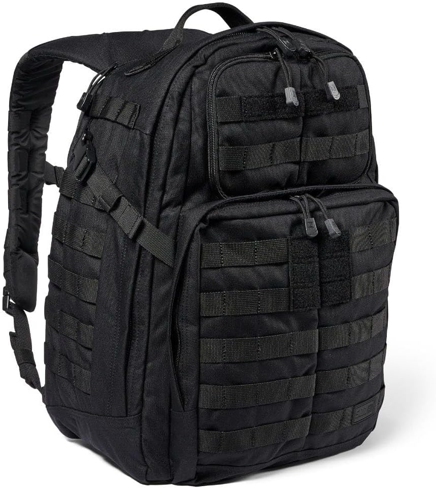 5.11 Tactical Backpack, RUSH 24 2.0 Military Survival Molle Back Pack with Laptop Compartment, 37L, Style 56563ABR/56564ABR