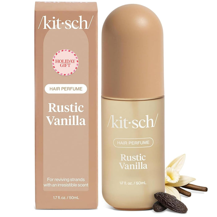 Kitsch Hair Perfume for Women - Warm Sugar | Clean, Deodorizing & Patented Odor-Eliminating Technology Hair Spray & Body Mist - Freshen Hair, Body & Pillows - Pink Grapefruit & Vanilla Scent - 50mL