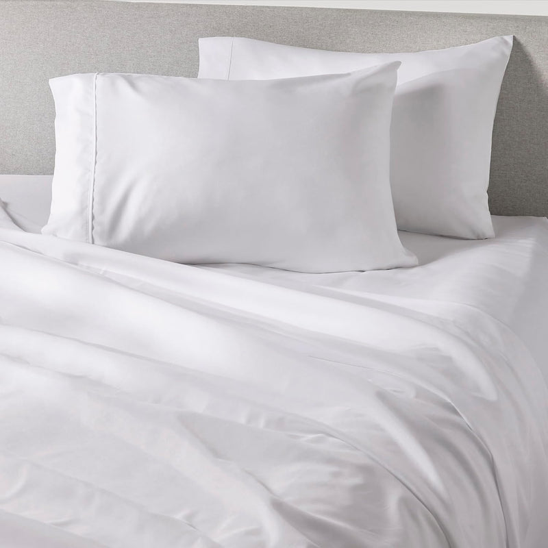 PeachSkinSheets Sage Green Sheet Set - 1500tc Level of Softness - Extra Soft Cooling Sheets for Hot Sleepers and Night Sweats - Queen Size