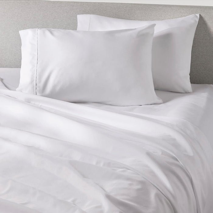 PeachSkinSheets Almond Ivory Sheet Set - 1500tc Level of Softness - Extra Soft Cooling Sheets for Hot Sleepers and Night Sweats - California King Size