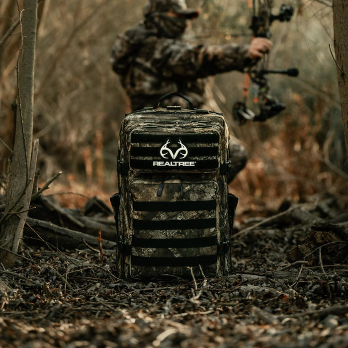WOLFpak 45L Athletic Gym Backpack - Durable 1000D Waterproof Oxford Material with MOLLE Webbing, Laptop Pocket & Dual Cup Holders, Durable Fitness/Travel/Military Daypack (Neon Pink)
