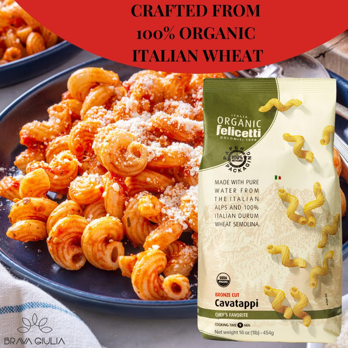 Brava Giulia Italian Gift Box – Premium EVOO, Aged Balsamic, Organic Pasta & Tomato Sauce | Gourmet Food Set from Italy | Holiday & Hostess Gift