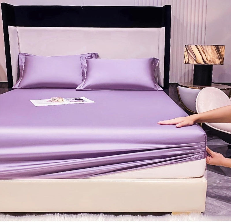 Fitted Sheet Queen - Hotel Luxury Bottom Fitted Sheets Only - 100% Cotton Fitted Bed Sheet - Deep Pocket Fitted Sheet Only, 60" x 80" + 15" (Queen, Gray)