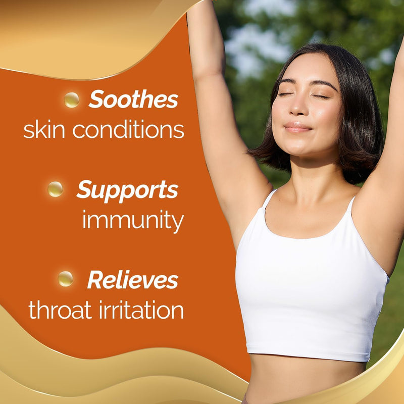Immune Support Supplement - Rich in Antimicrobial Properties, Boosts Immune System, Enhances Oral Health, Promotes Skin Health, Rich in Antioxidants - Size 2 Fl Oz, 2-Pack