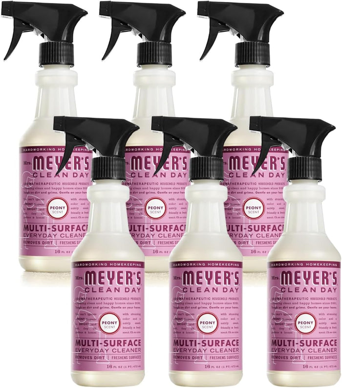 MRS. MEYER'S CLEAN DAY All-Purpose Cleaner Spray, Cruelty Free Formula, Lemon Verbena, 16 fl. oz - Pack of 3