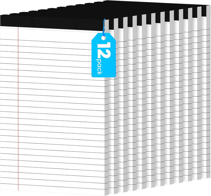 5pcs Small Note Pads, Color Notepads 5x8 College Ruled Notebook, Writing Pads 5 x 8, Legal Pads, Memo Pad Paper Perforate Narrow Ruled Notebooks for Work, School, Office Supplies,30 Sheets/Pack