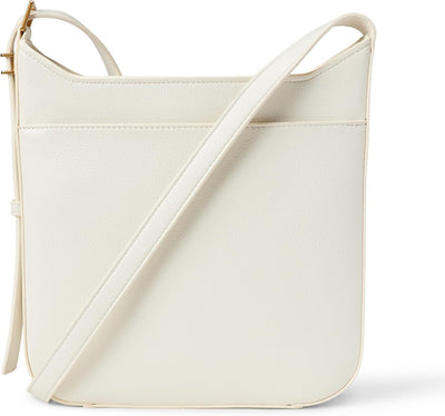 Amazon Essentials Women's Faux Leather Slim Crossbody Bag