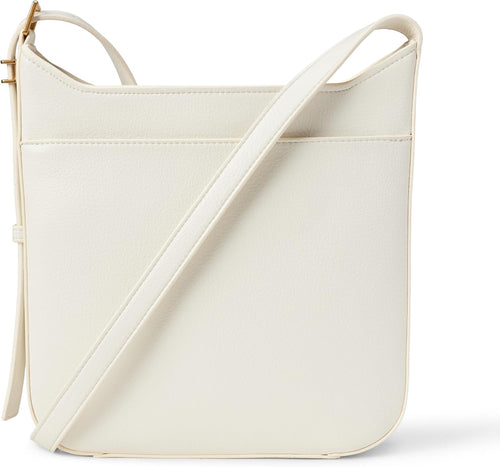 Amazon Essentials Women's Faux Leather Slim Crossbody Bag