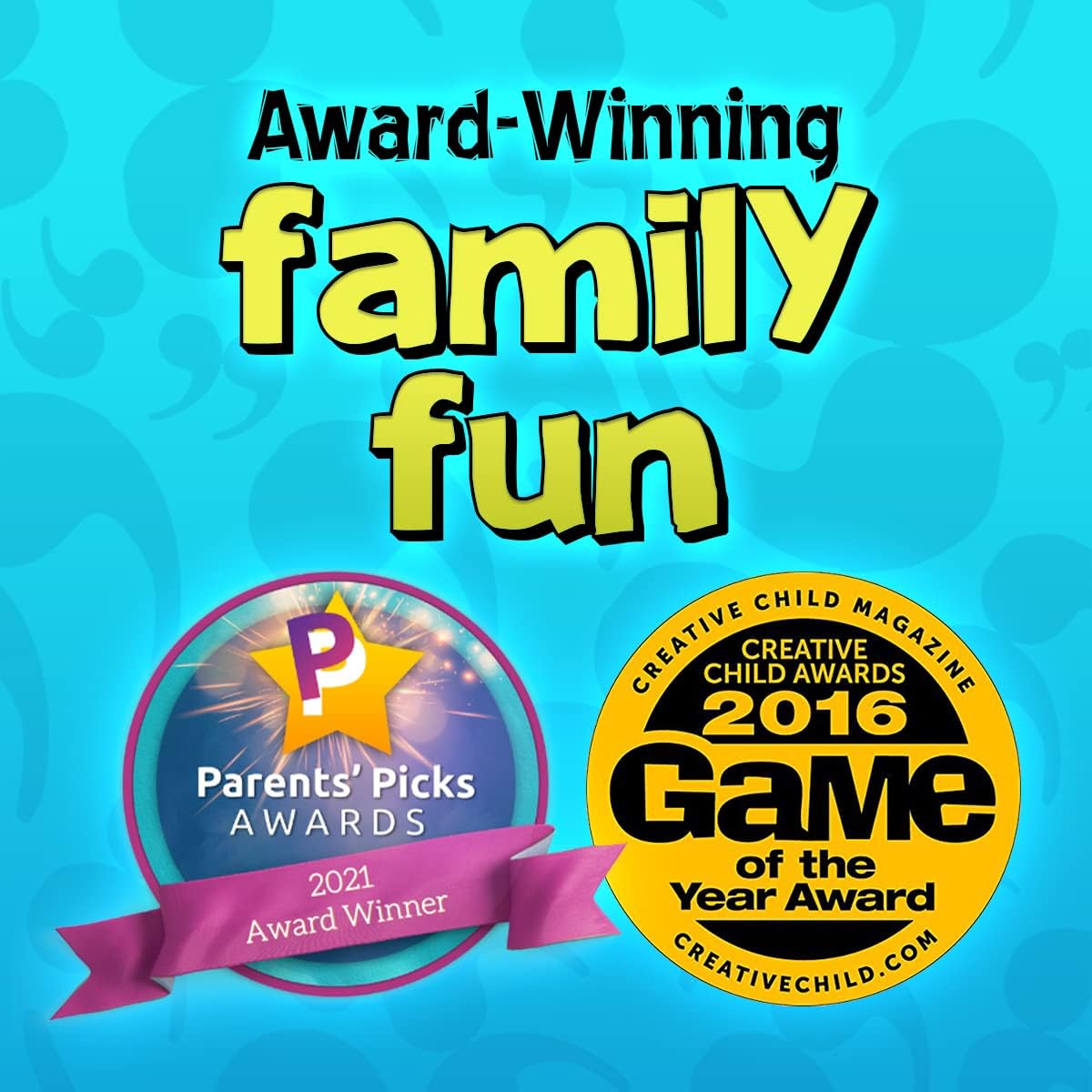 Inspiration Play Double Ditto - a Hilarious Award-Winning Family Party Game for 4-20 Players (Ages 8 and up)