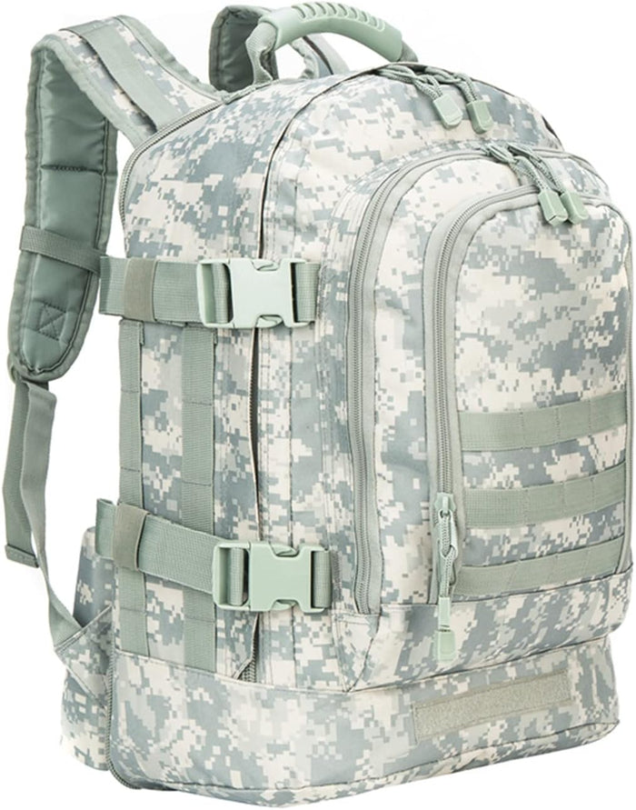 Greencity Laptop Backpacks Tactical 3 Day Expandable Bug Out Bag Classic Case Travel Hiking，Green