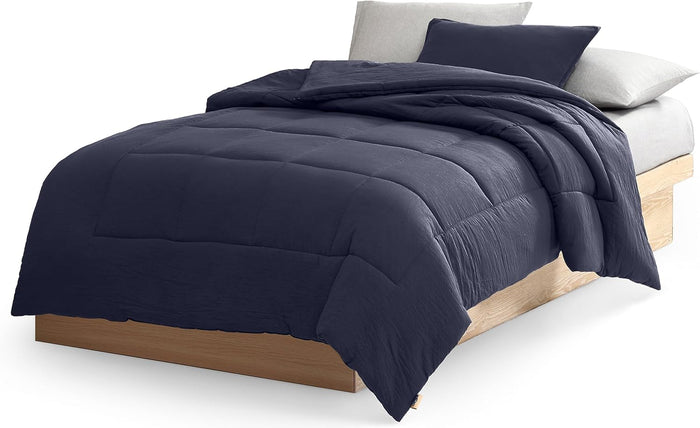 UGG Leonora Comforter Set with 2 Pillow Shams Lightweight Down Alternative Blanket Reversible Cozy Warm All Season Washable and Hypoallergenic Bedding Set, Full/Queen, Purple Shadow