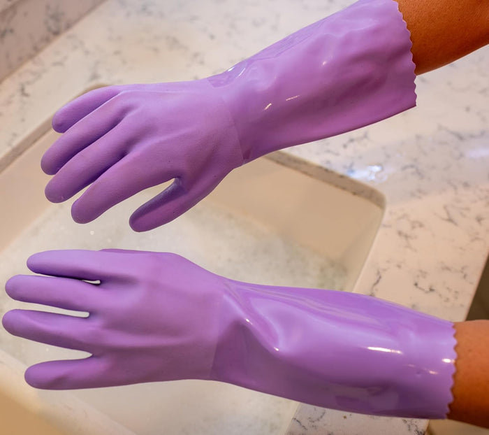 Star Kitchen & Home True Blues Ultra Lavender Household Cleaning Gloves