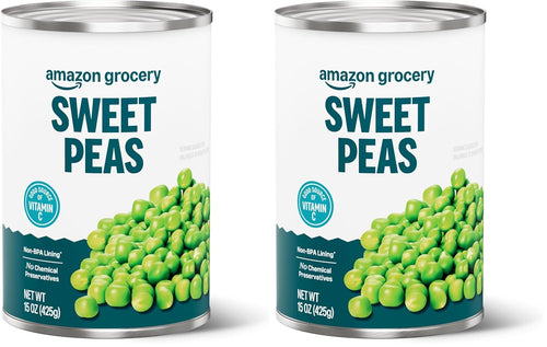 Amazon Grocery, Sweet Peas, 15 Oz (Previously Amazon Fresh, Packaging May Vary)