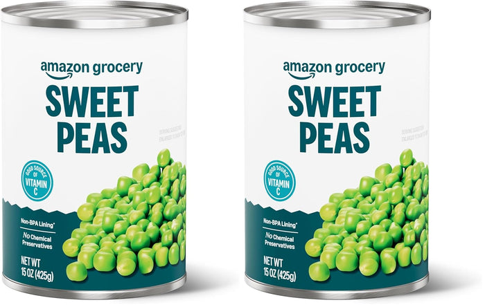 Amazon Grocery, Sweet Peas, 15 Oz (Previously Amazon Fresh, Packaging May Vary)