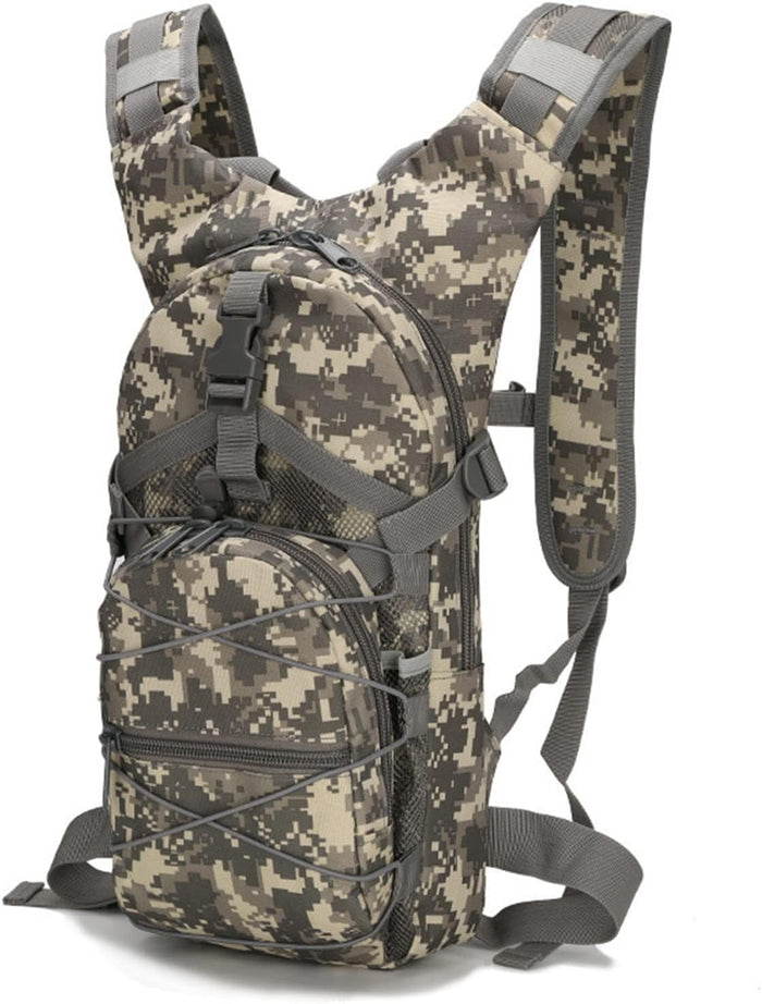 Military Tactical Backpack Outdoor Travel Waterproof Oxford Army Backpacks Breathable Daypack Bag for Hiking Sports 15L