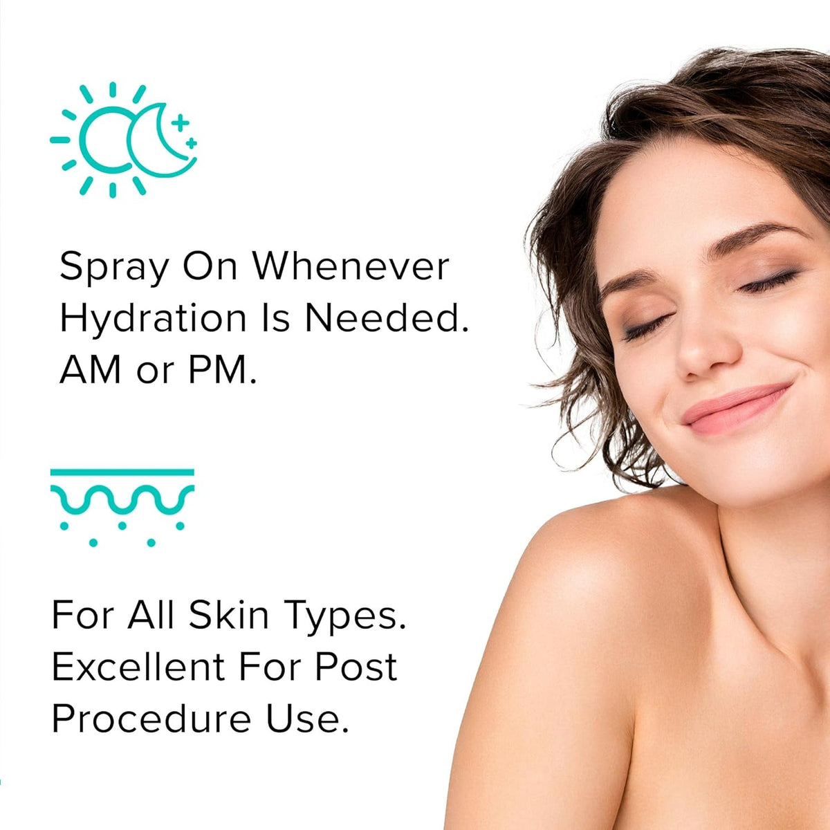 ClarityRx Take Your Vitamins Daily Mineral Spray for Dry Skin, Natural Plant-Based Moisturizing Face & Body Mist for All Skin Types