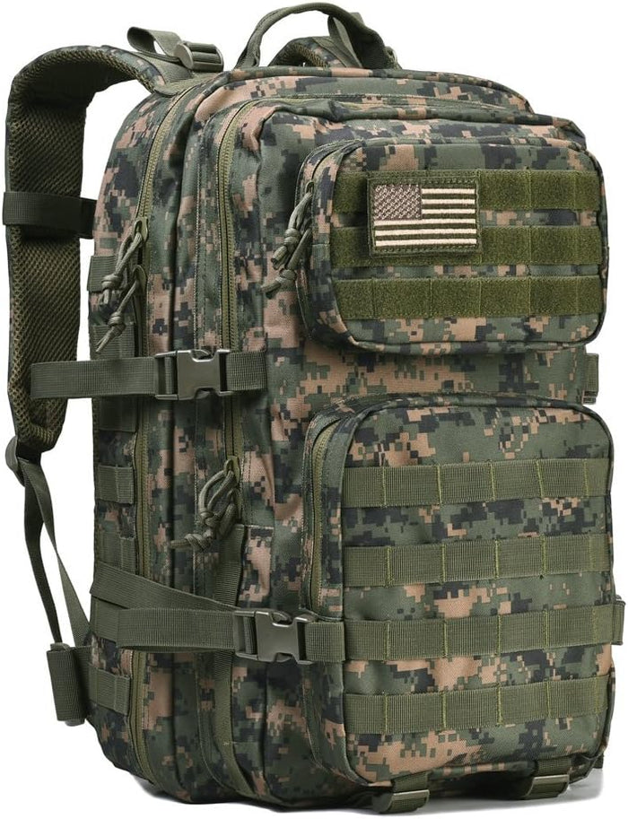 REEBOW GEAR Military Tactical Backpack Army 3 Day Assault Pack Molle Bag Rucksack