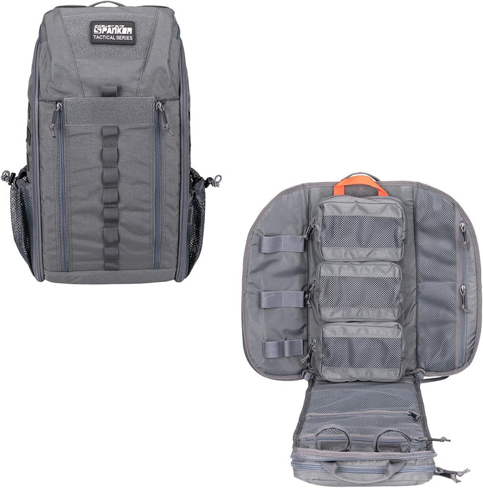 EXCELLENT ELITE SPANKER Medical Backpack Tactical Knapsack Outdoor Rucksack Camping Survival First Aid Backpack（Grey）