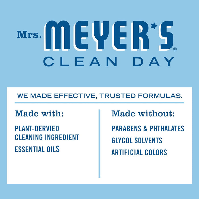 MRS. MEYER'S CLEAN DAY Multi-Surface Everyday Cleaner, Rain Water Scent, 16 Ounce Bottle