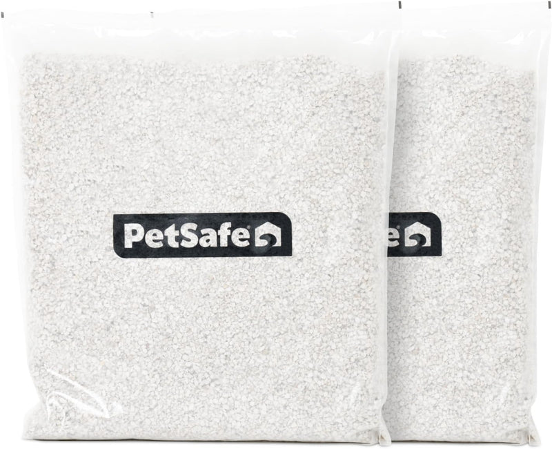PetSafe ScoopFree Premium Crystal Cat Litter - Outperforms Clay Litter - Refill Packs - Reusable Tray Compatible - Fresh Scent - 4.3 lb Bags - 2 Pack
