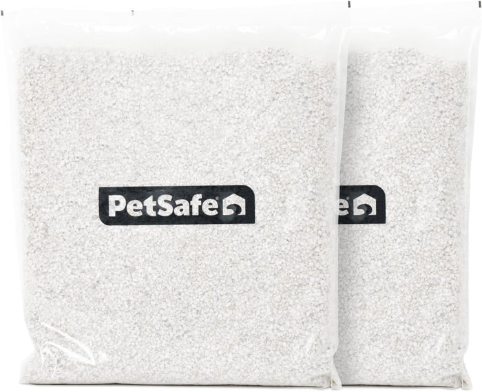 PetSafe ScoopFree Premium Crystal Cat Litter - Outperforms Clay Litter - Refill Packs - Reusable Tray Compatible - Fresh Scent - 4.3 lb Bags - 2 Pack