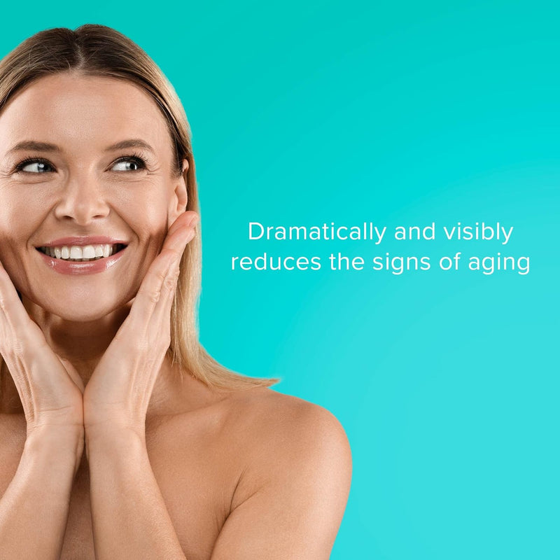 ClarityRx Get Fit Multi-Peptide Healthy Skin Serum, Natural Plant-Based Anti-Aging Treatment for Fine Lines & Wrinkles (1 fl oz)
