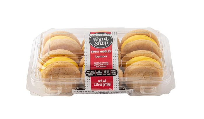 Our Specialty Carrot Cake Sweet Middles Sandwich Cookies - Made in a Peanut and Nut Free Facility, Pack of 12 Sandwich Cookies