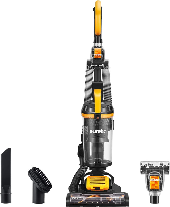 eureka NEU182A PowerSpeed Bagless Upright Vacuum Cleaner, Lite, Blue