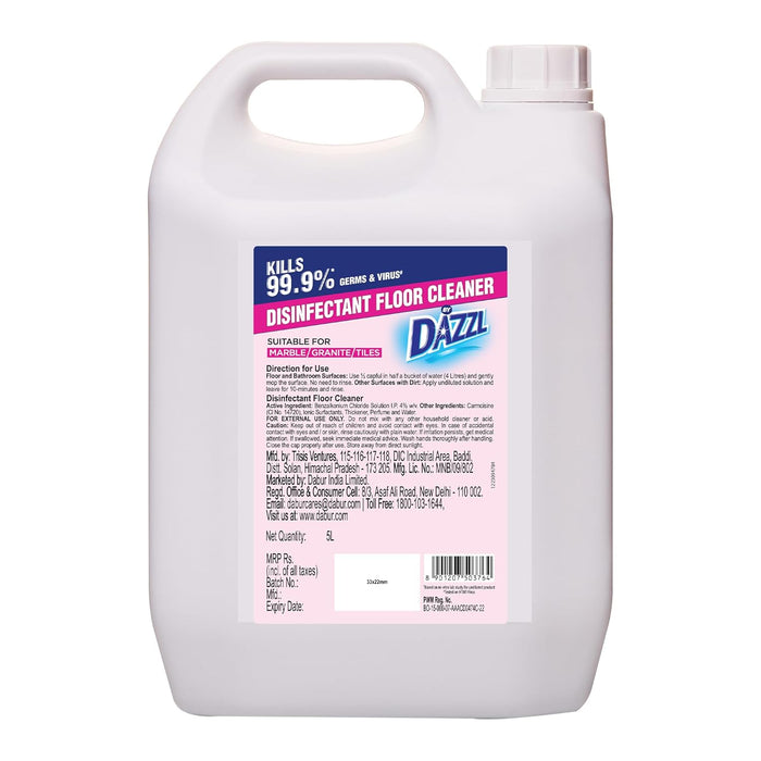 DABUR Dazzl Disinfectant Floor Cleaner - 5L