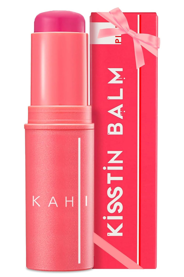 KAHI Wrinkle Bounce Multi Balm Stick | PDRN Collagen Wrinkle Stick | Korean Skin Care |All-in-One Hydrating Lip Balm Eye Cream Neck Cream Make Up Base & Face Mist Moisture Balm