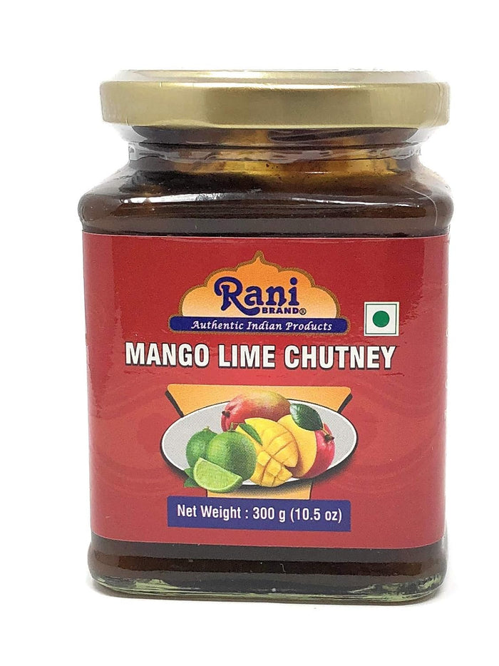 Rani Sweet Mango Chutney (Indian Preserve) 12.3oz (350g) Glass Jar, Ready to eat, Vegan ~ Gluten Free, All Natural, NON-GMO